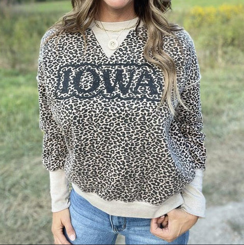 Leopard Iowa Pullover