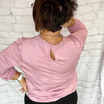 Shadow Rose Knitted Top