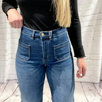 Fiona Super High Rise Wide Leg Jeans
