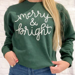 Merry & Bright Graphic Sweatshirt
